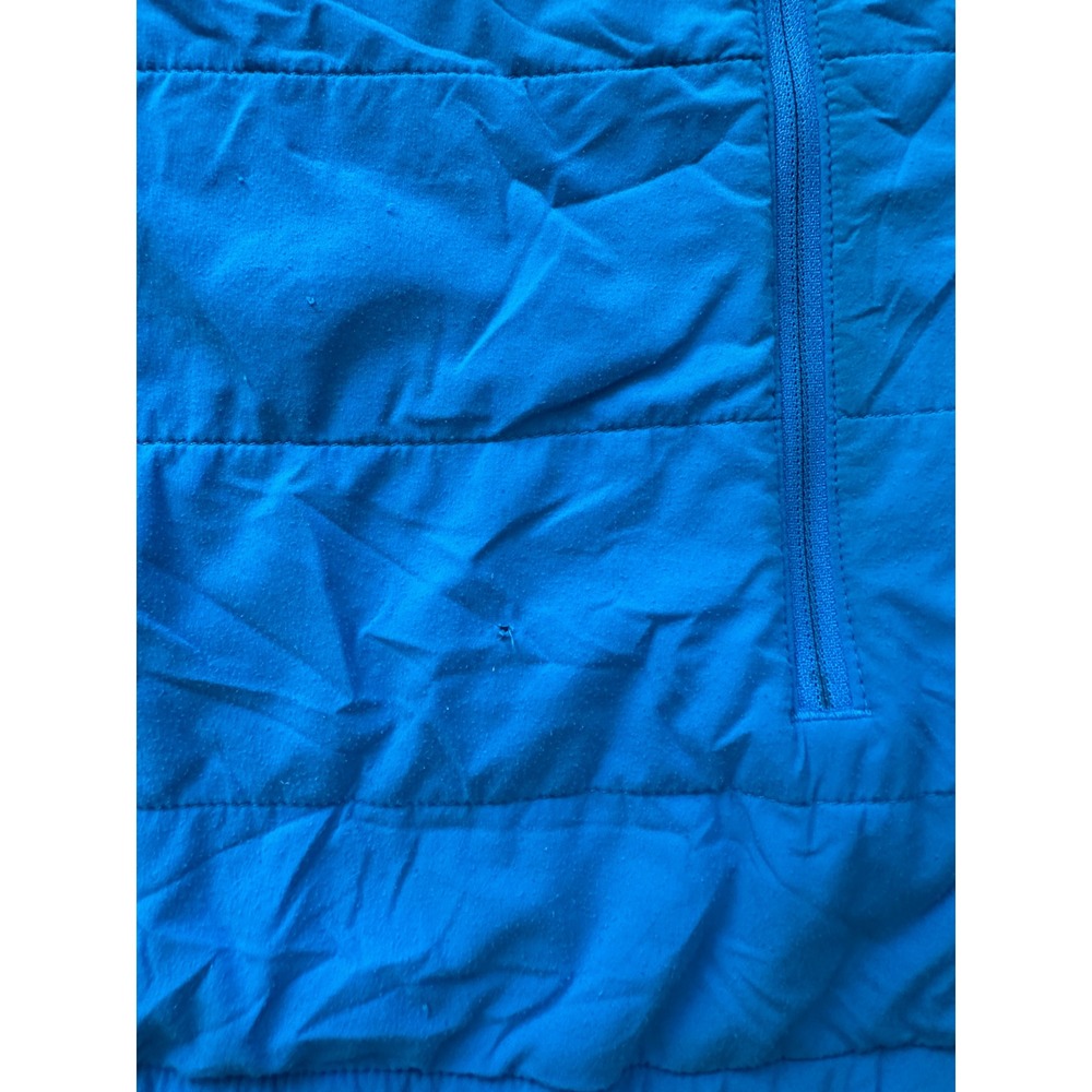 The North Face Mens Blue Quilted Lightweight Insulated Hooded Jacket Size Large - Picture 7 of 11